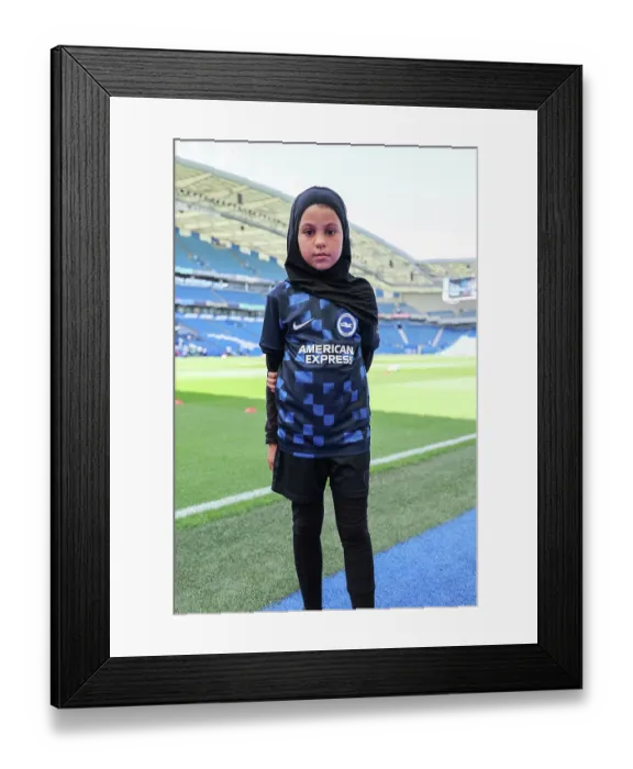 Framed Print : Brighton and Hove Albion Women v PSG Women Pre Season friendly 09AUG26