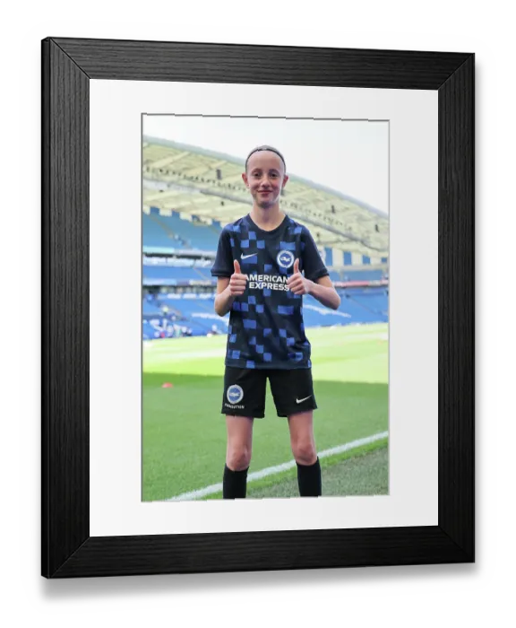 Framed Print : Brighton and Hove Albion Women v PSG Women Pre Season friendly 09AUG26