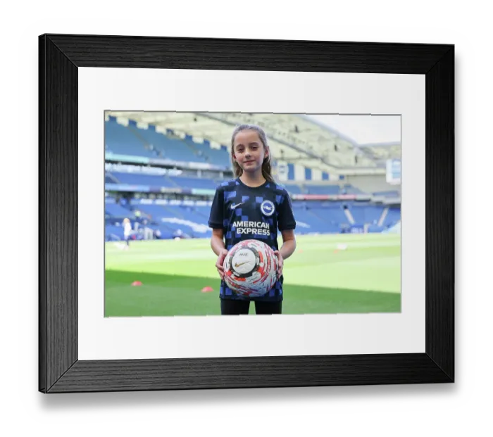 Framed Print : Brighton and Hove Albion Women v PSG Women Pre Season friendly 09AUG26