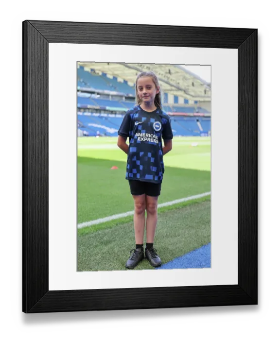 Framed Print : Brighton and Hove Albion Women v PSG Women Pre Season friendly 09AUG26 Framed Print : Brighton and Hove Albion Women v PSG Women Pre Season friendly 09AUG26