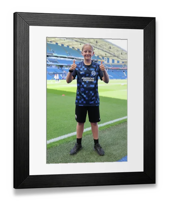 Framed Print : Brighton and Hove Albion Women v PSG Women Pre Season friendly 09AUG26 Framed Print : Brighton and Hove Albion Women v PSG Women Pre Season friendly 09AUG26