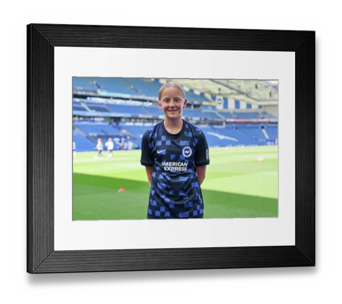 Framed Print : Brighton and Hove Albion Women v PSG Women Pre Season friendly 09AUG26 Framed Print : Brighton and Hove Albion Women v PSG Women Pre Season friendly 09AUG26