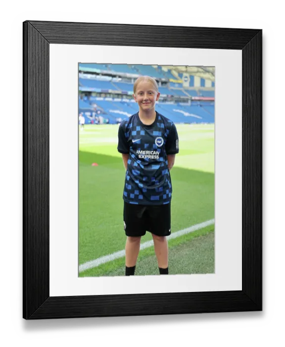Framed Print : Brighton and Hove Albion Women v PSG Women Pre Season friendly 09AUG26