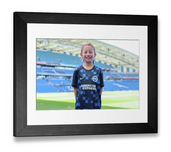Framed Print : Brighton and Hove Albion Women v PSG Women Pre Season friendly 09AUG26