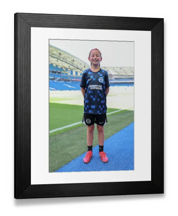 Framed Print : Brighton and Hove Albion Women v PSG Women Pre Season friendly 09AUG26 Framed Print : Brighton and Hove Albion Women v PSG Women Pre Season friendly 09AUG26