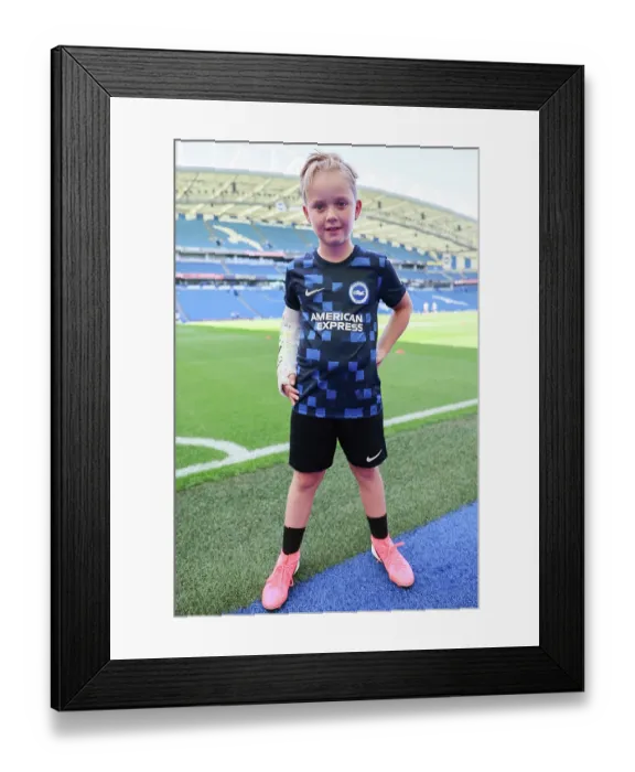 Framed Print : Brighton and Hove Albion Women v PSG Women Pre Season friendly 09AUG26