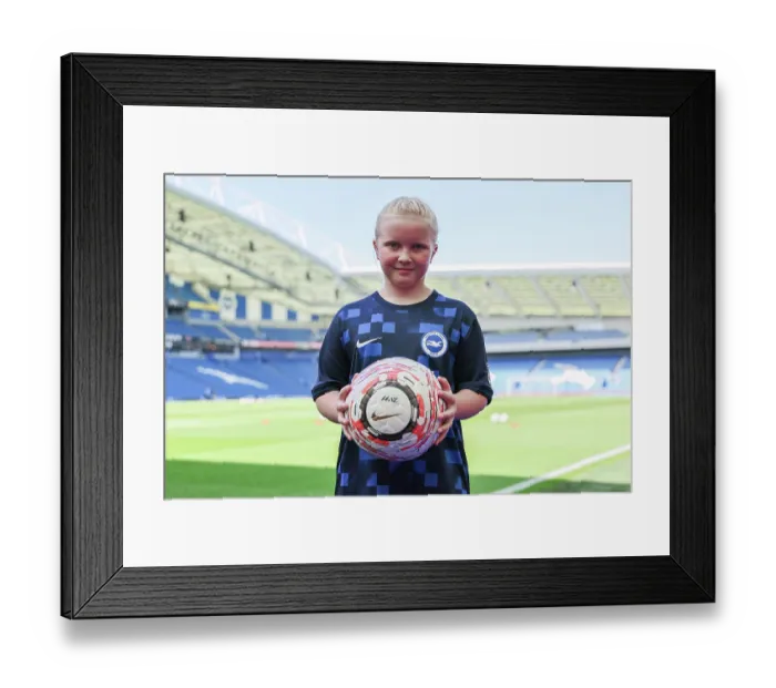 Framed Print : Brighton and Hove Albion Women v PSG Women Pre Season friendly 09AUG26