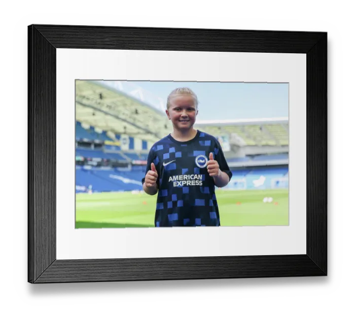 Framed Print : Brighton and Hove Albion Women v PSG Women Pre Season friendly 09AUG26 Framed Print : Brighton and Hove Albion Women v PSG Women Pre Season friendly 09AUG26