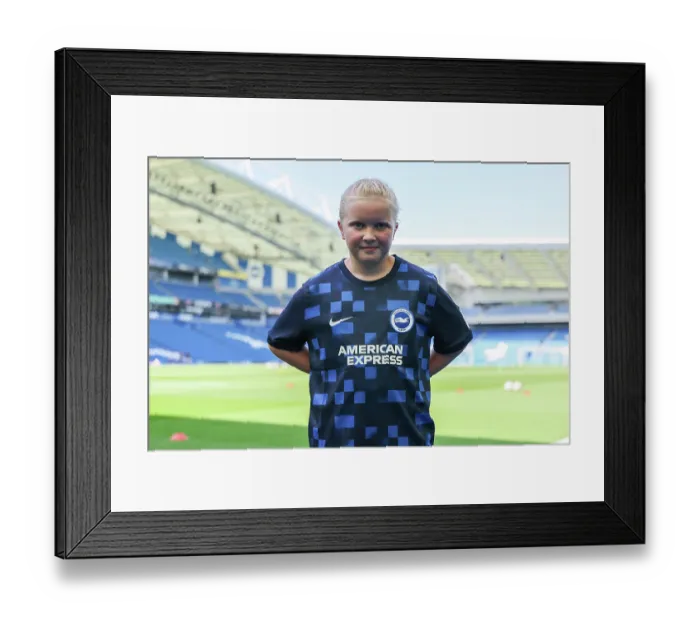 Framed Print : Brighton and Hove Albion Women v PSG Women Pre Season friendly 09AUG26 Framed Print : Brighton and Hove Albion Women v PSG Women Pre Season friendly 09AUG26