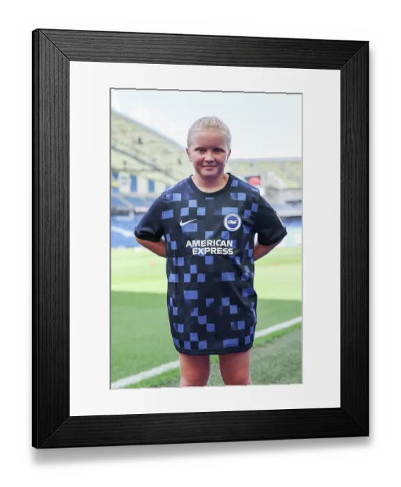 Framed Print : Brighton and Hove Albion Women v PSG Women Pre Season friendly 09AUG26
