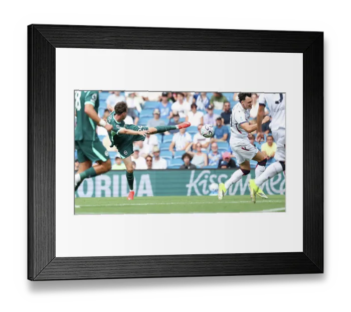 Framed Print : Brighton and Hove Albion v Bologna Premier League 15AUG26