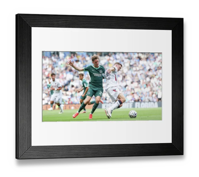 Framed Print : Brighton and Hove Albion v Bologna Premier League 15AUG26