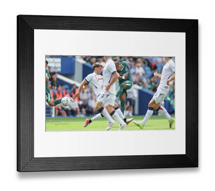 Framed Print : Brighton and Hove Albion v Bologna Premier League 15AUG26 Framed Print : Brighton and Hove Albion v Bologna Premier League 15AUG26