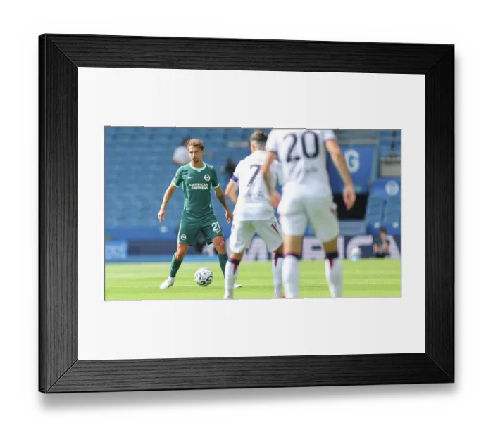 Framed Print : Brighton and Hove Albion v Bologna Premier League 15AUG26 Framed Print : Brighton and Hove Albion v Bologna Premier League 15AUG26