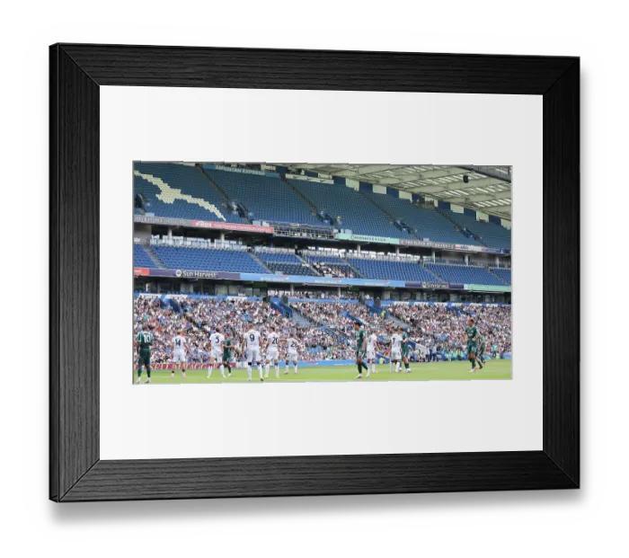 Framed Print : Brighton and Hove Albion v Bologna Premier League 15AUG26 Framed Print : Brighton and Hove Albion v Bologna Premier League 15AUG26
