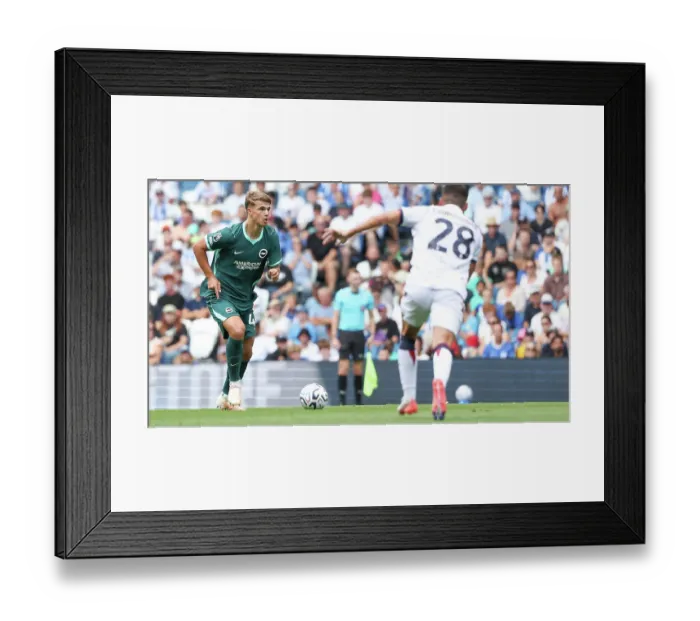 Framed Print : Brighton and Hove Albion v Bologna Premier League 15AUG26