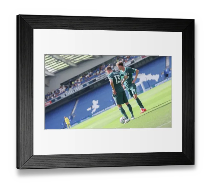 Framed Print : Brighton and Hove Albion v Bologna Premier League 15AUG26