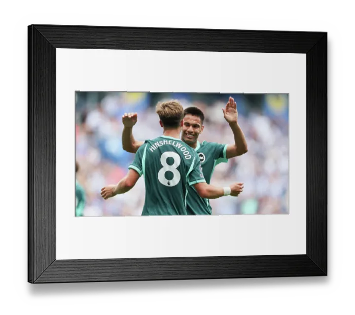 Framed Print : Brighton and Hove Albion v Bologna Premier League 15AUG26 Framed Print : Brighton and Hove Albion v Bologna Premier League 15AUG26