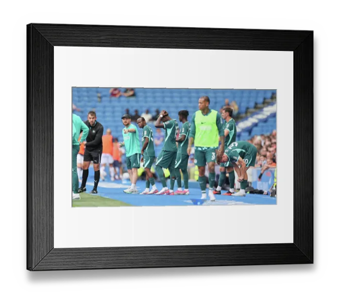 Framed Print : Brighton and Hove Albion v Bologna Premier League 15AUG26 Framed Print : Brighton and Hove Albion v Bologna Premier League 15AUG26