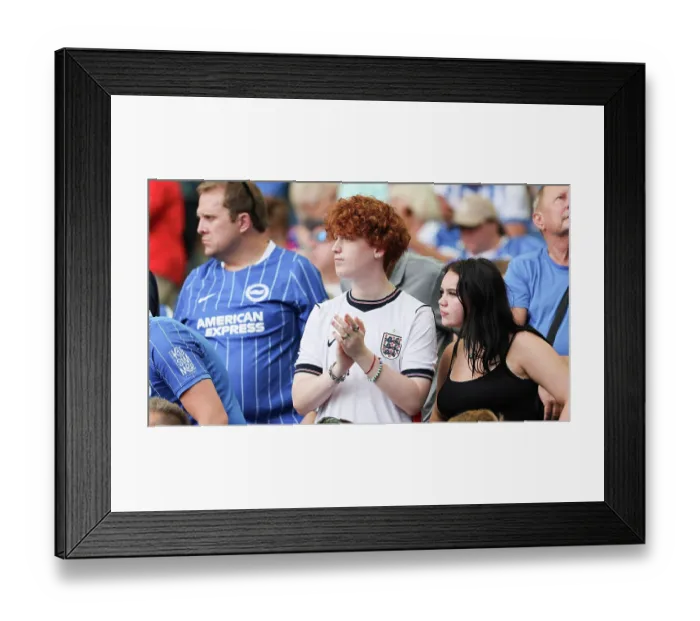 Framed Print : Brighton and Hove Albion v Bologna Premier League 15AUG26 Framed Print : Brighton and Hove Albion v Bologna Premier League 15AUG26