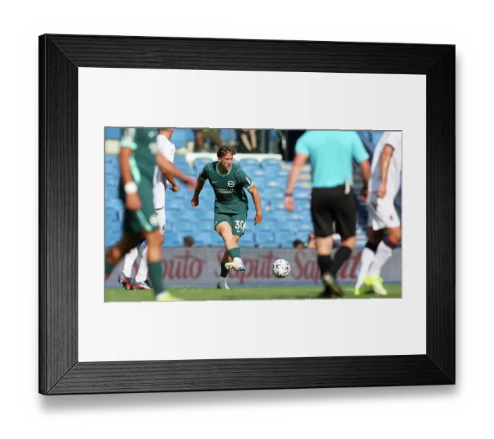 Framed Print : Brighton and Hove Albion v Bologna Premier League 15AUG26
