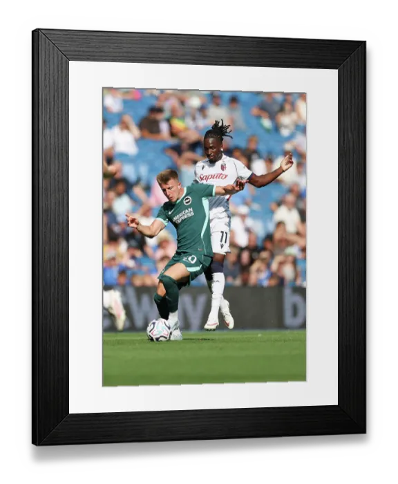 Framed Print : Brighton and Hove Albion v Bologna Premier League 15AUG26 Framed Print : Brighton and Hove Albion v Bologna Premier League 15AUG26