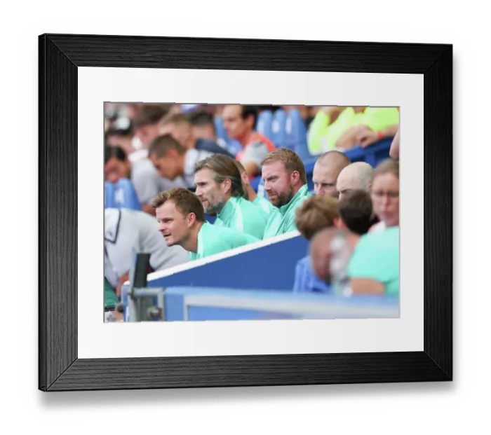 Framed Print : Brighton and Hove Albion v Bologna Premier League 15AUG26