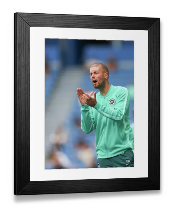 Framed Print : Brighton and Hove Albion v Bologna Premier League 15AUG26 Framed Print : Brighton and Hove Albion v Bologna Premier League 15AUG26