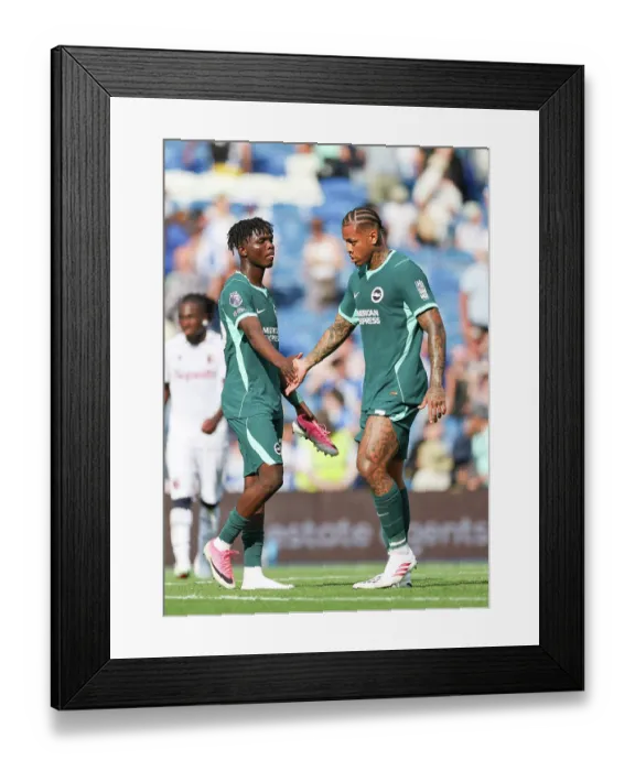 Framed Print : Brighton and Hove Albion v Bologna Premier League 15AUG26 Framed Print : Brighton and Hove Albion v Bologna Premier League 15AUG26