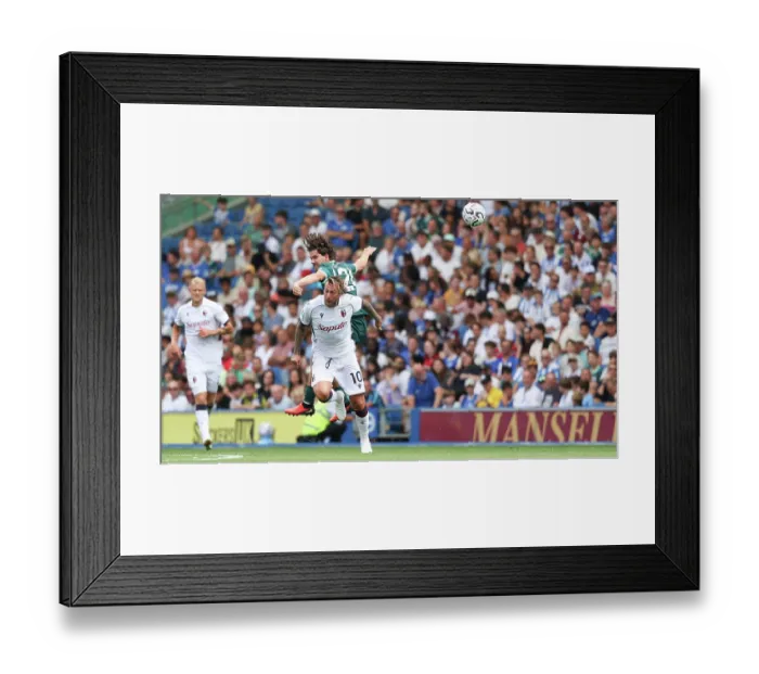 Framed Print : Brighton and Hove Albion v Bologna Premier League 15AUG26 Framed Print : Brighton and Hove Albion v Bologna Premier League 15AUG26