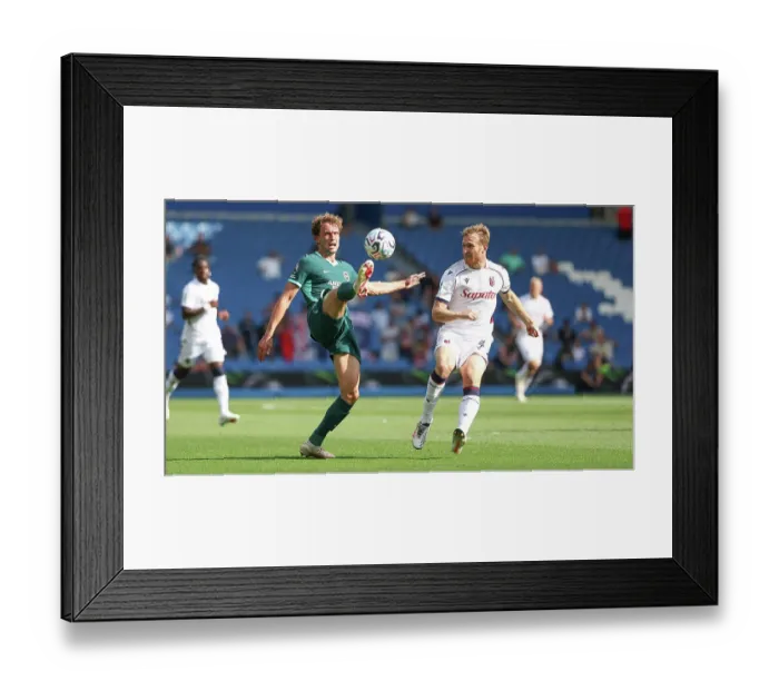 Framed Print : Brighton and Hove Albion v Bologna Premier League 15AUG26