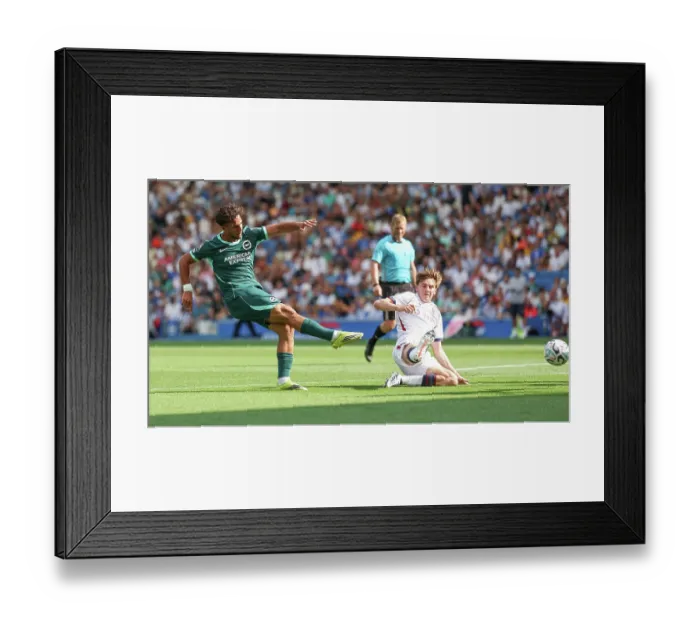 Framed Print : Brighton and Hove Albion v Bologna Premier League 15AUG26