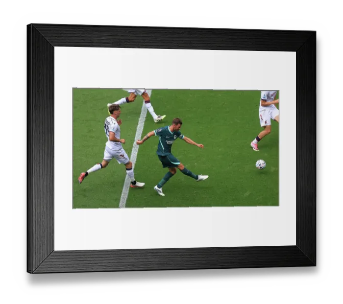 Framed Print : Brighton and Hove Albion v Bologna Premier League 15AUG26 Framed Print : Brighton and Hove Albion v Bologna Premier League 15AUG26