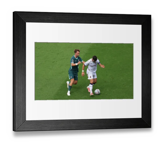 Framed Print : Brighton and Hove Albion v Bologna Premier League 15AUG26 Framed Print : Brighton and Hove Albion v Bologna Premier League 15AUG26