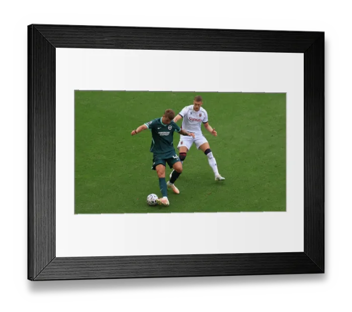 Framed Print : Brighton and Hove Albion v Bologna Premier League 15AUG26 Framed Print : Brighton and Hove Albion v Bologna Premier League 15AUG26