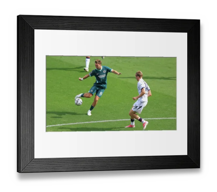 Framed Print : Brighton and Hove Albion v Bologna Premier League 15AUG26 Framed Print : Brighton and Hove Albion v Bologna Premier League 15AUG26