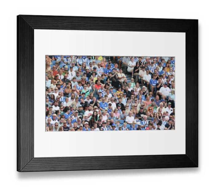 Framed Print : Brighton and Hove Albion v Bologna Premier League 15AUG26 Framed Print : Brighton and Hove Albion v Bologna Premier League 15AUG26