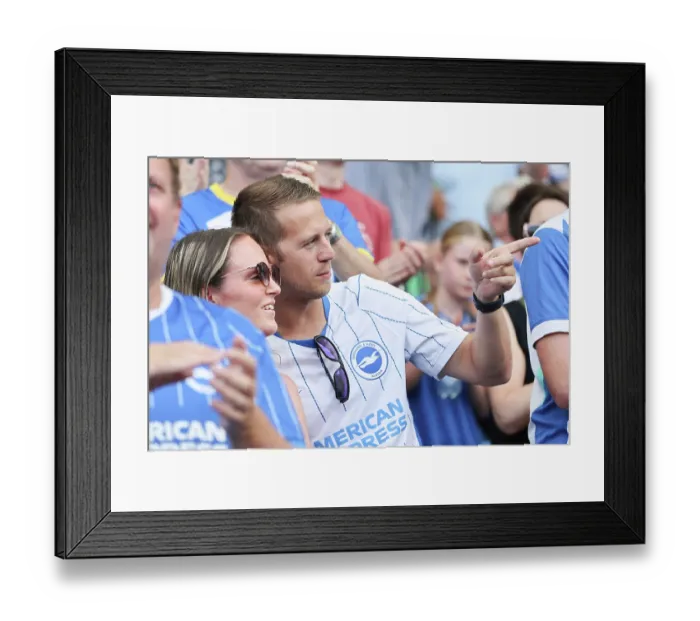 Framed Print : Brighton and Hove Albion v Bologna Premier League 15AUG26 Framed Print : Brighton and Hove Albion v Bologna Premier League 15AUG26