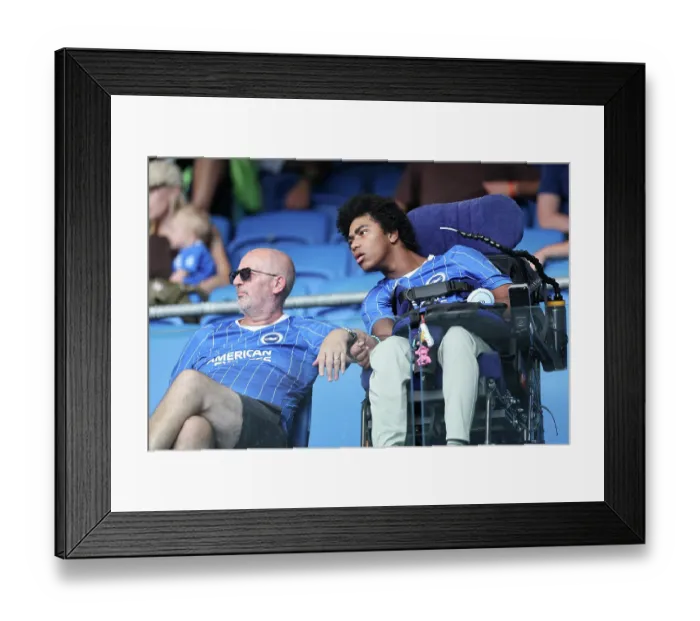 Framed Print : Brighton and Hove Albion v Bologna Premier League 15AUG26 Framed Print : Brighton and Hove Albion v Bologna Premier League 15AUG26