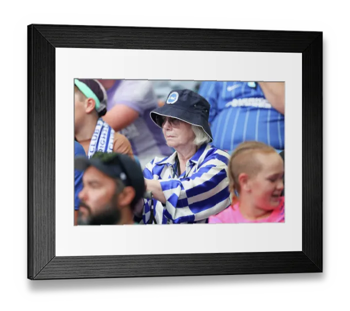 Framed Print : Brighton and Hove Albion v Bologna Premier League 15AUG26 Framed Print : Brighton and Hove Albion v Bologna Premier League 15AUG26