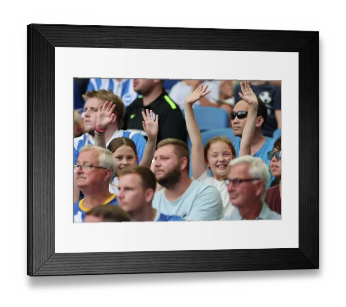 Framed Print : Brighton and Hove Albion v Bologna Premier League 15AUG26 Framed Print : Brighton and Hove Albion v Bologna Premier League 15AUG26