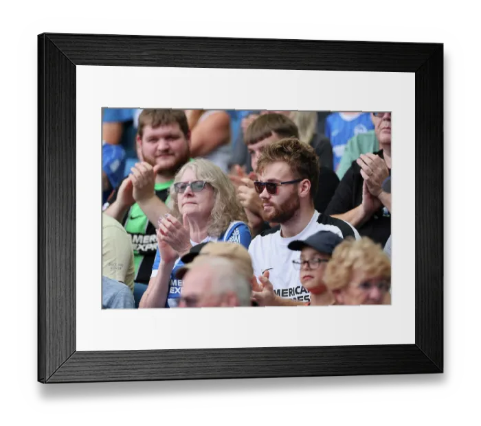 Framed Print : Brighton and Hove Albion v Bologna Premier League 15AUG26 Framed Print : Brighton and Hove Albion v Bologna Premier League 15AUG26