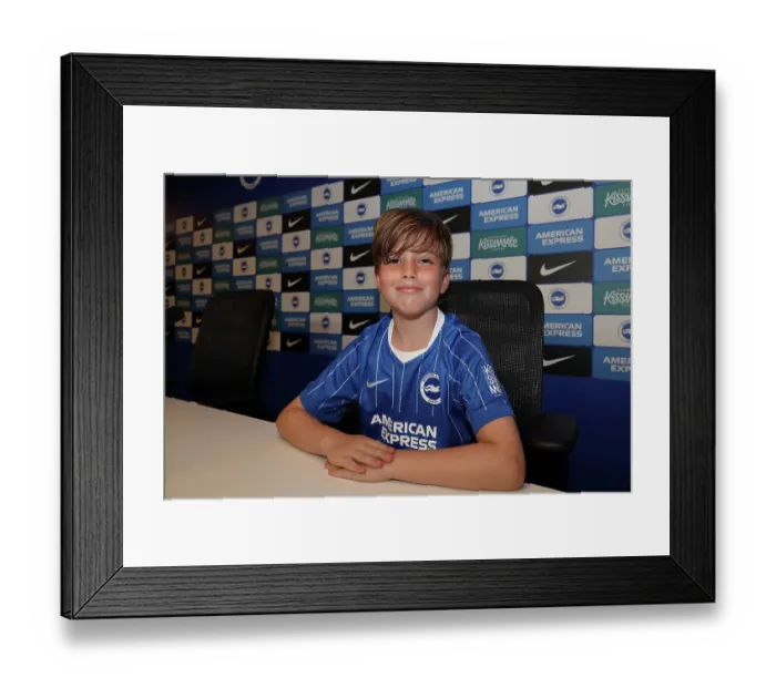 Framed Print : Brighton and Hove Albion v Bologna Premier League 15AUG26