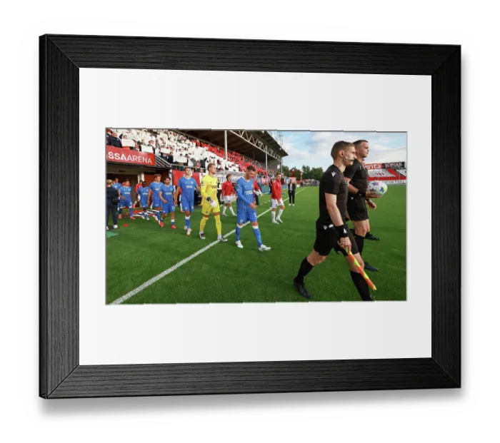 Framed Print : Brighton and Hove Albion v Roma Europa Conference League Play-off 20AUG26 Framed Print : Brighton and Hove Albion v Roma Europa Conference League Play-off 20AUG26