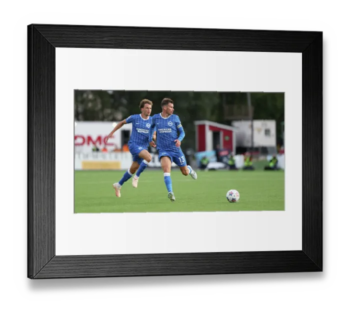 Framed Print : Brighton and Hove Albion v Roma Europa Conference League Play-off 20AUG26 Framed Print : Brighton and Hove Albion v Roma Europa Conference League Play-off 20AUG26