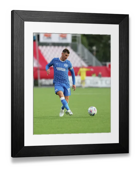 Framed Print : Brighton and Hove Albion v Roma Europa Conference League Play-off 20AUG26