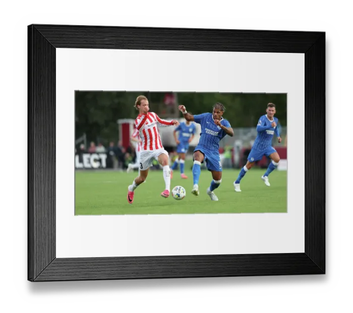 Framed Print : Brighton and Hove Albion v Roma Europa Conference League Play-off 20AUG26
