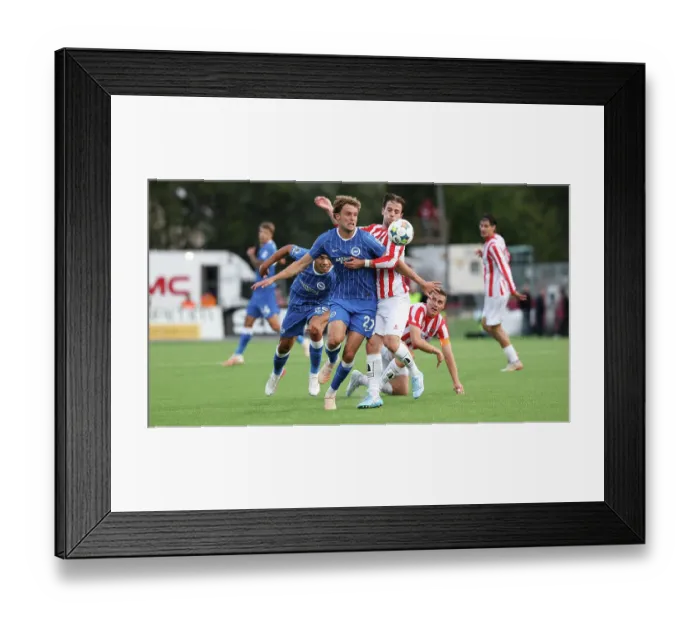 Framed Print : Brighton and Hove Albion v Roma Europa Conference League Play-off 20AUG26