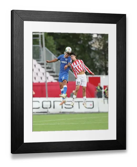 Framed Print : Brighton and Hove Albion v Roma Europa Conference League Play-off 20AUG26 Framed Print : Brighton and Hove Albion v Roma Europa Conference League Play-off 20AUG26