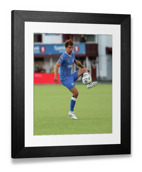 Framed Print : Brighton and Hove Albion v Roma Europa Conference League Play-off 20AUG26 Framed Print : Brighton and Hove Albion v Roma Europa Conference League Play-off 20AUG26